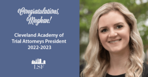 meghan connolly named Cleveland Academy Trial Attorneys President