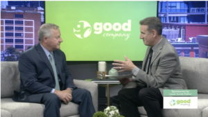 LSF attorney Ryan Fisher speaking to the WKYC Cleveland Good Company host