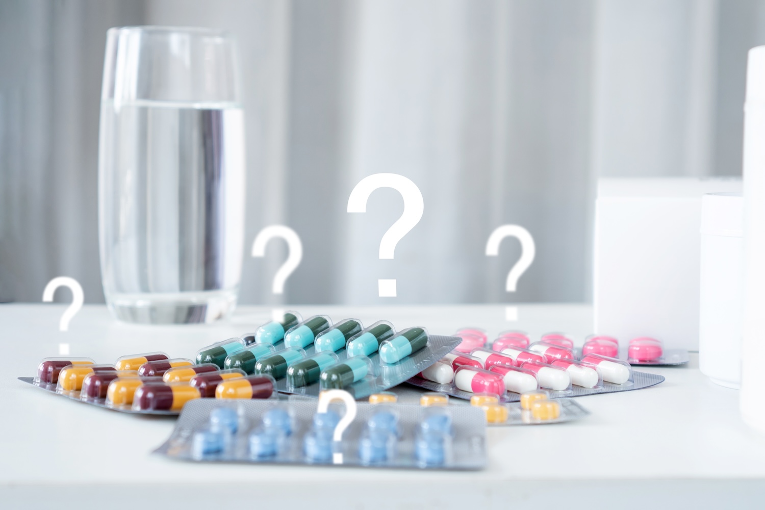 Medications with question marks